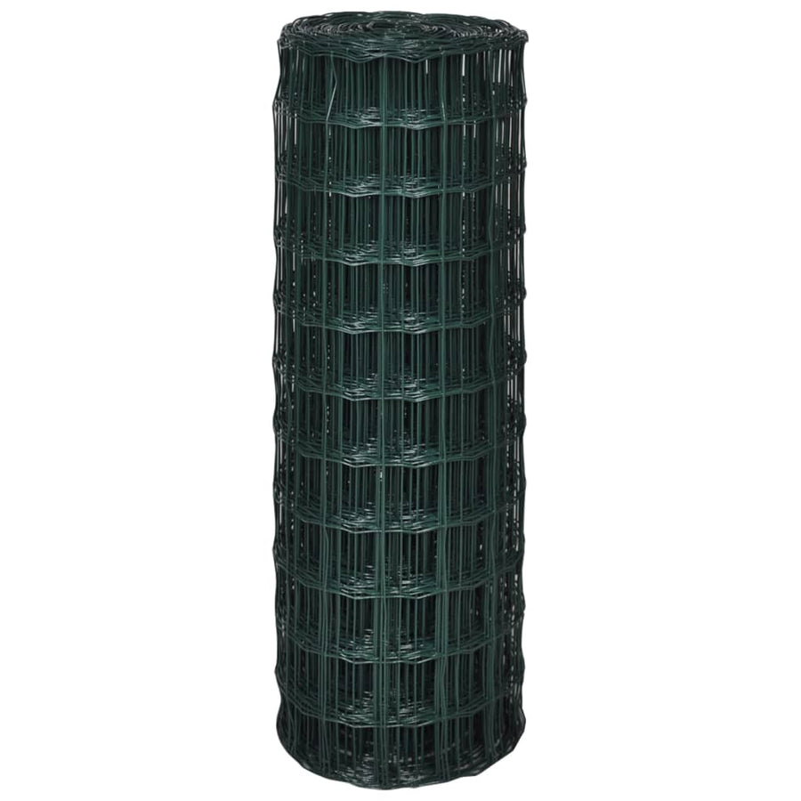 Euro Hek 25X,2 M Staal Groen 1.2 m 25 m
