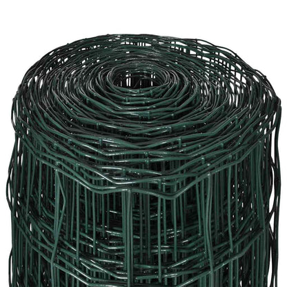 Euro Hek 25X1,5 M Staal Groen 1.5 m