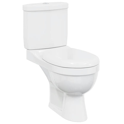 Toilet Met Stortbak Wit