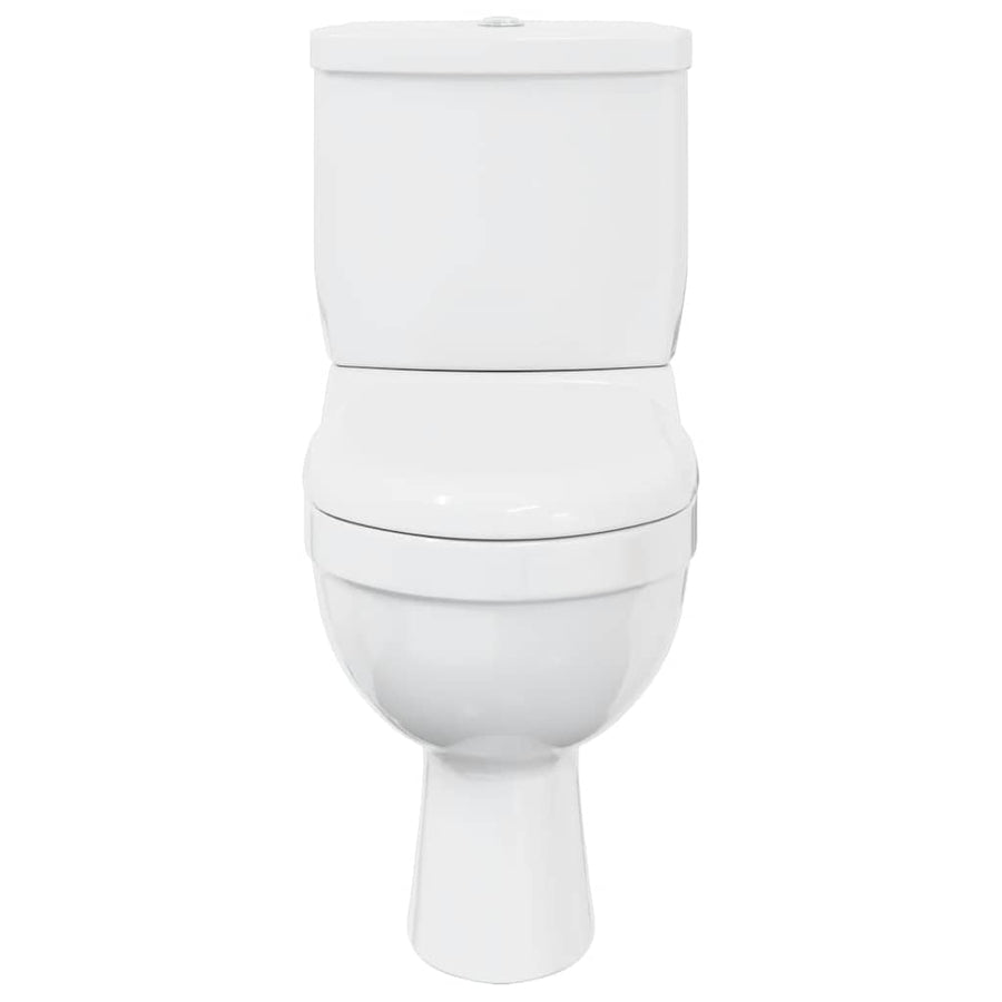 Toilet Met Stortbak Wit