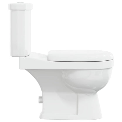 Toilet Met Stortbak Wit
