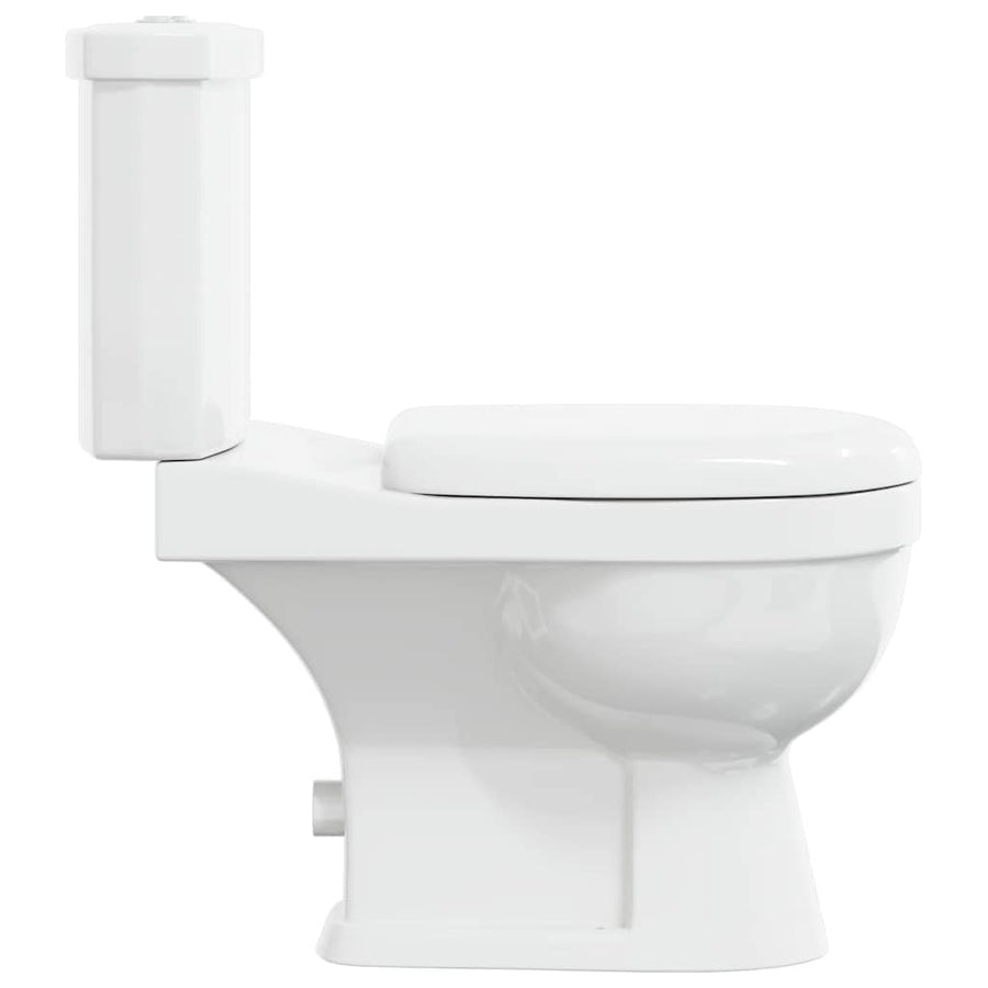 Toilet Met Stortbak Wit