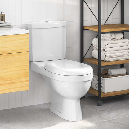 Toilet Met Stortbak Wit