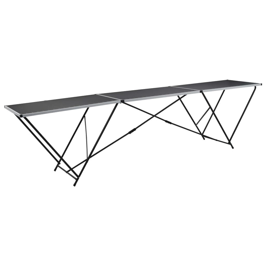 Behangtafel Inklapbaar 300X60X78 Cm Mdf En Aluminium 300 cm