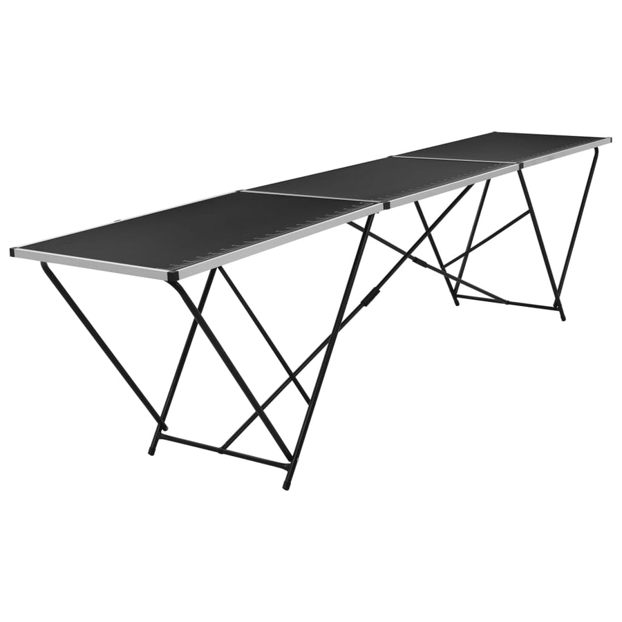 Behangtafel Inklapbaar 300X60X78 Cm Mdf En Aluminium 300 cm