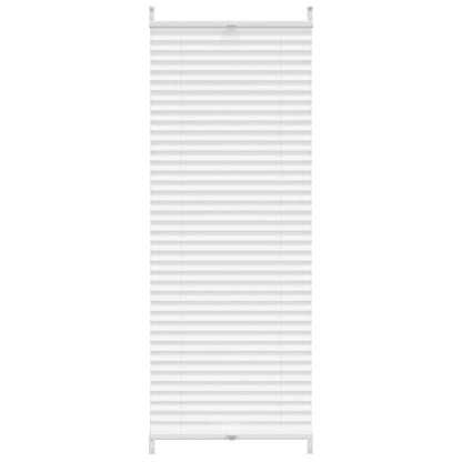 Plisséjaloezie 40x125 cm wit