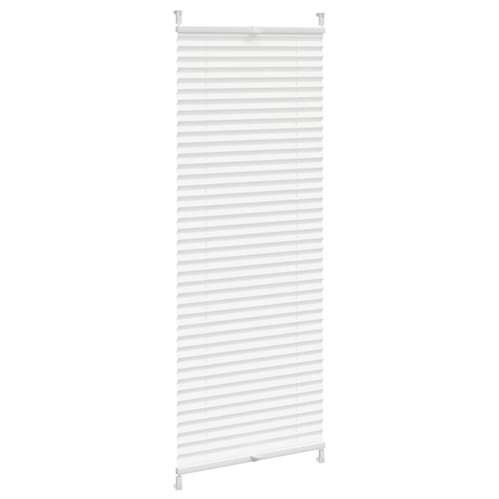 Plisséjaloezie 40x125 cm wit