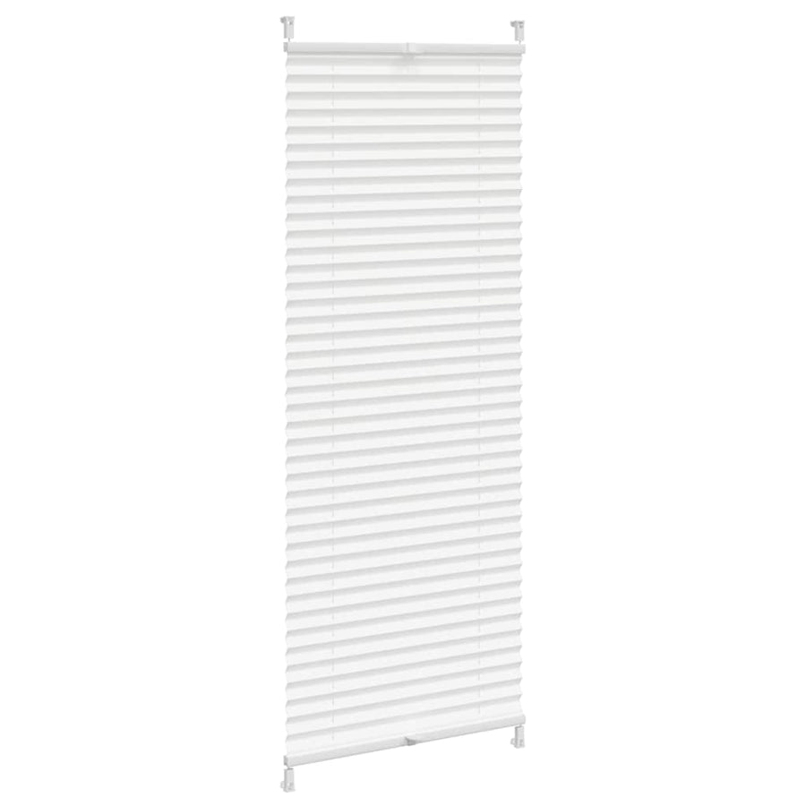 Plisséjaloezie 40x125 cm wit