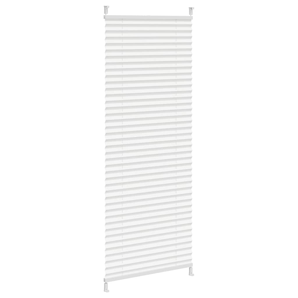 Plisséjaloezie 40x125 cm wit