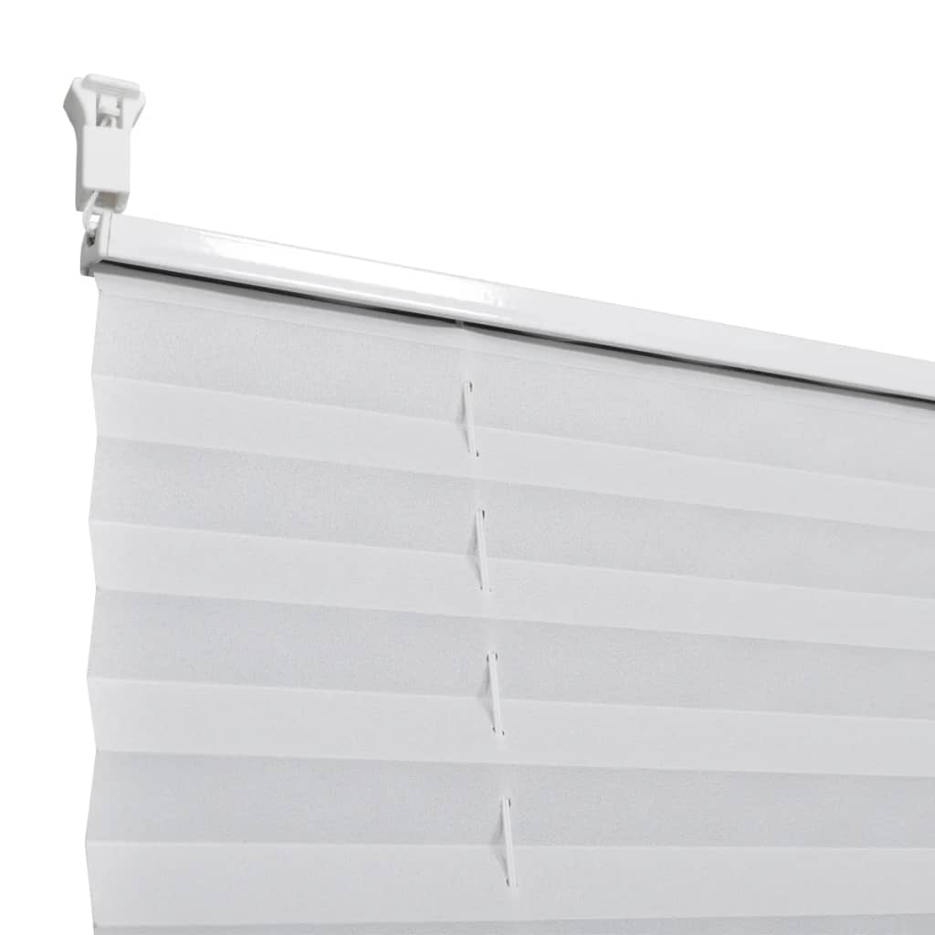 Plisséjaloezie 60 x 125 cm Wit