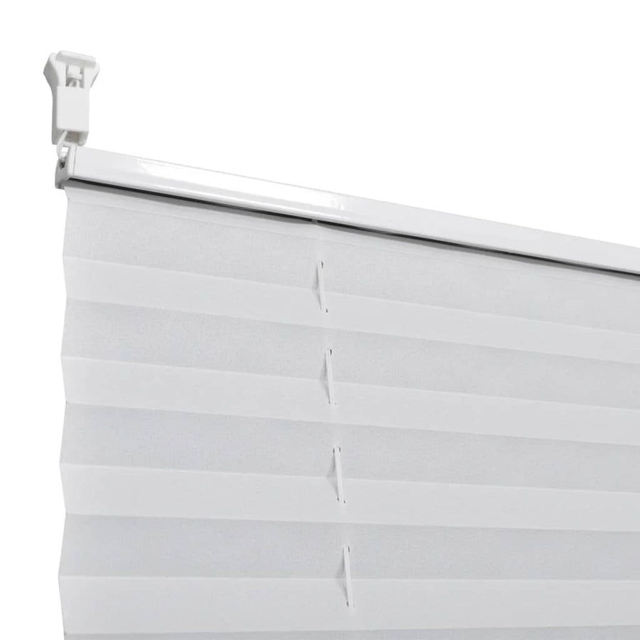 Plisséjaloezie 60 x 125 cm Wit
