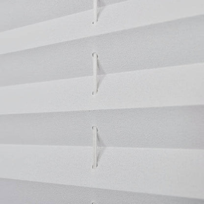 Plisséjaloezie 60 x 125 cm Wit