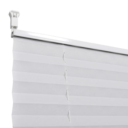 Plisséjaloezie 90 x 200 cm Wit