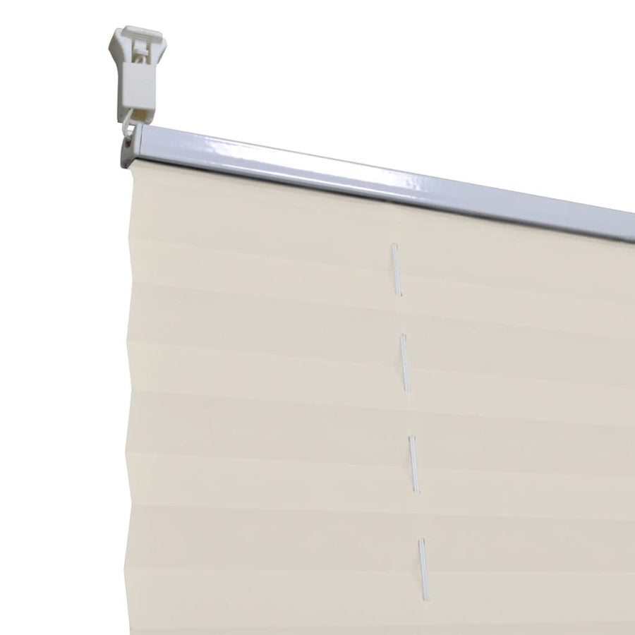 Plisséjaloezie 60 x 125 cm Crème