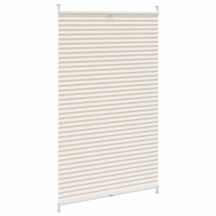 Plissé rolgordijn 70x150cm creme