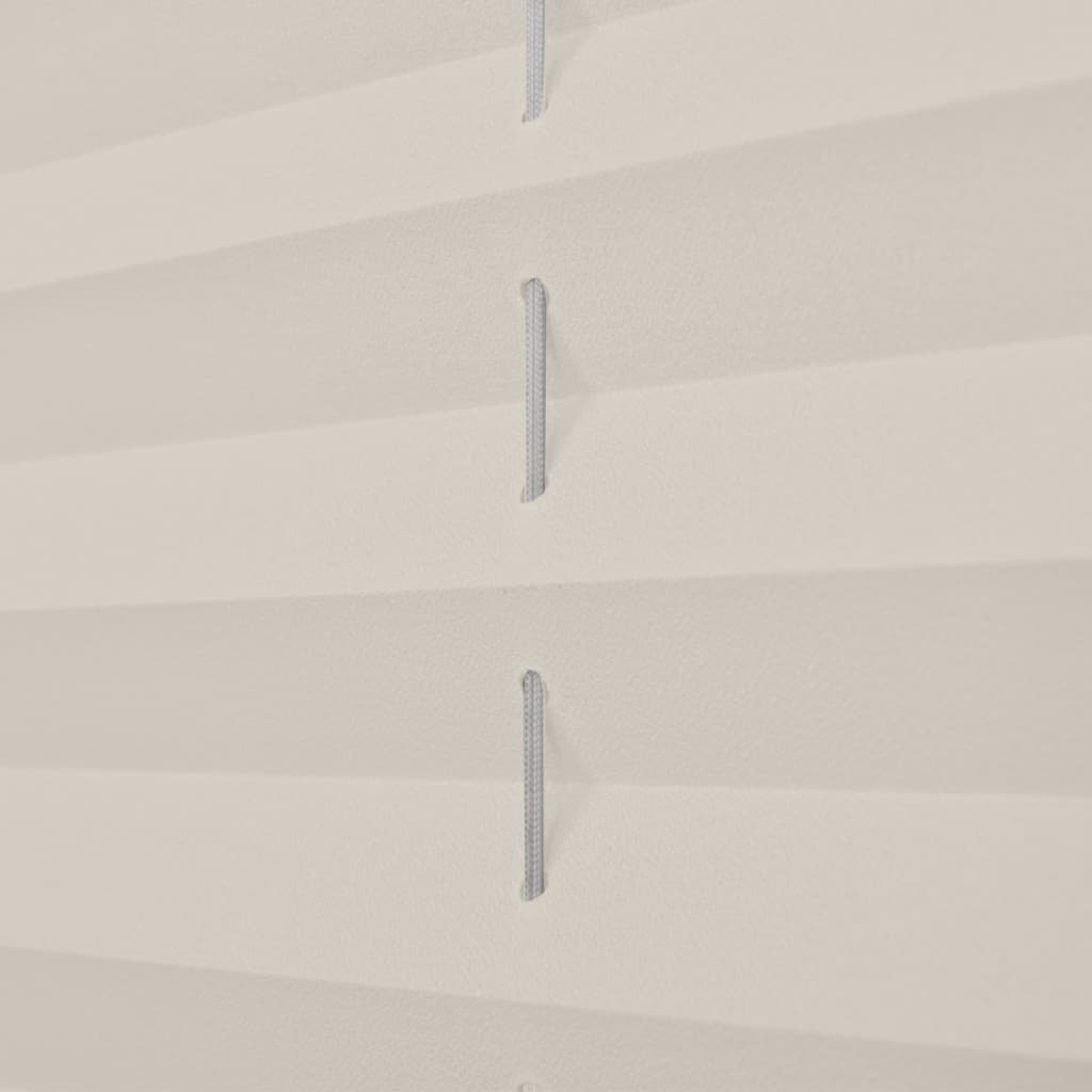 Plisséjaloezie 100X200Cm 100 x 200 cm Crème