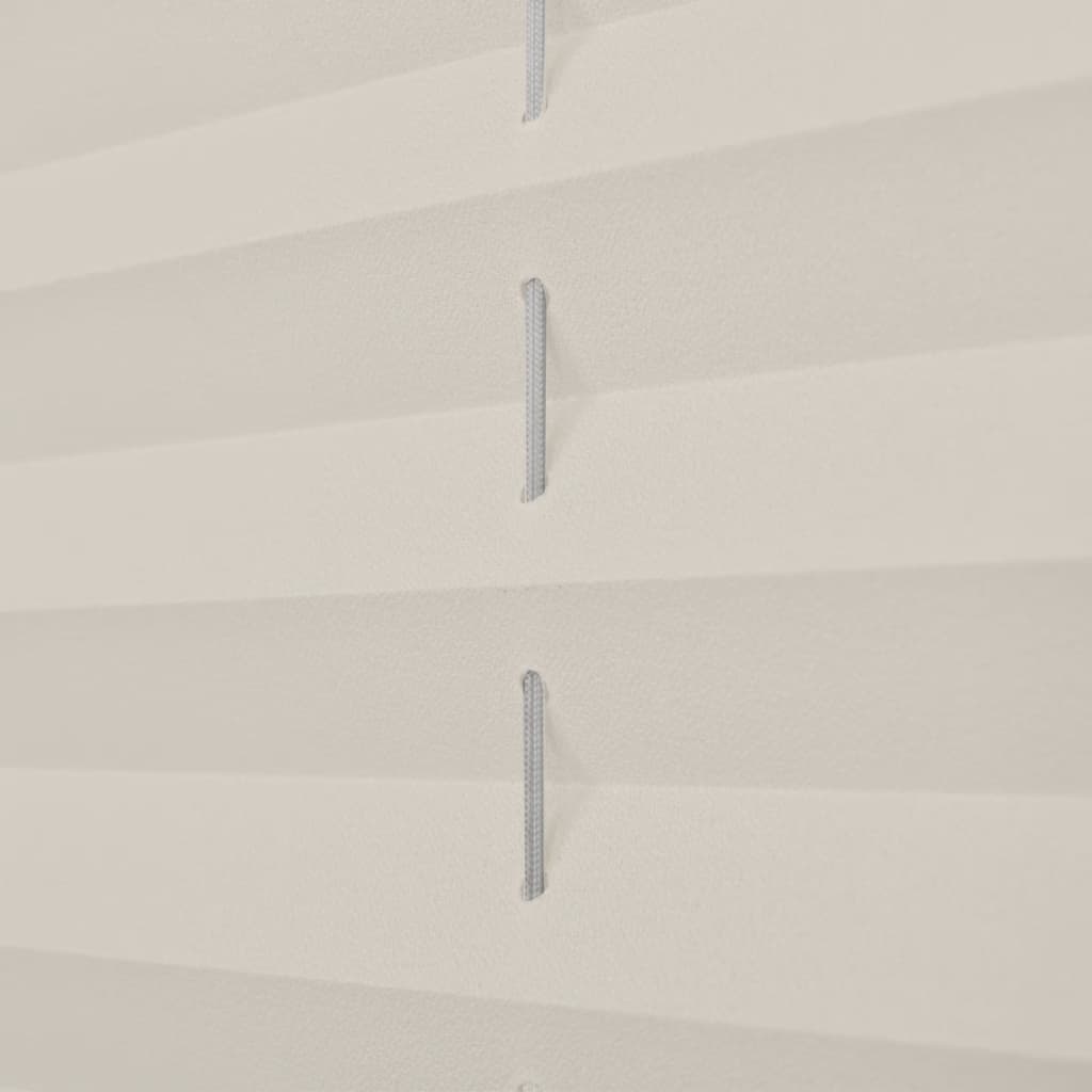 Plisséjaloezie 110X125Cm 110 x 125 cm Crème