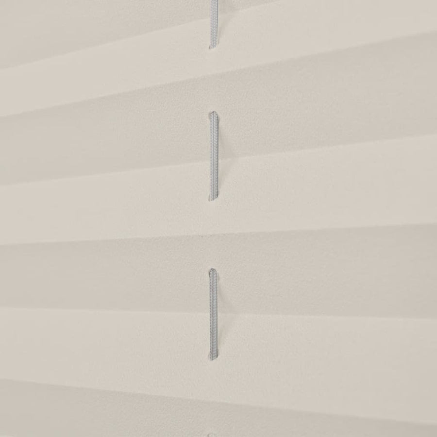 Plisséjaloezie 110X125Cm 110 x 125 cm Crème