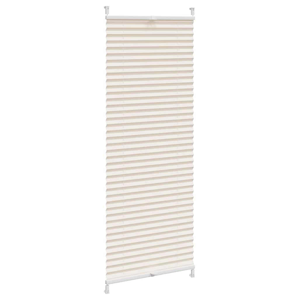 Plisséjaloezie 40X125Cm Crème