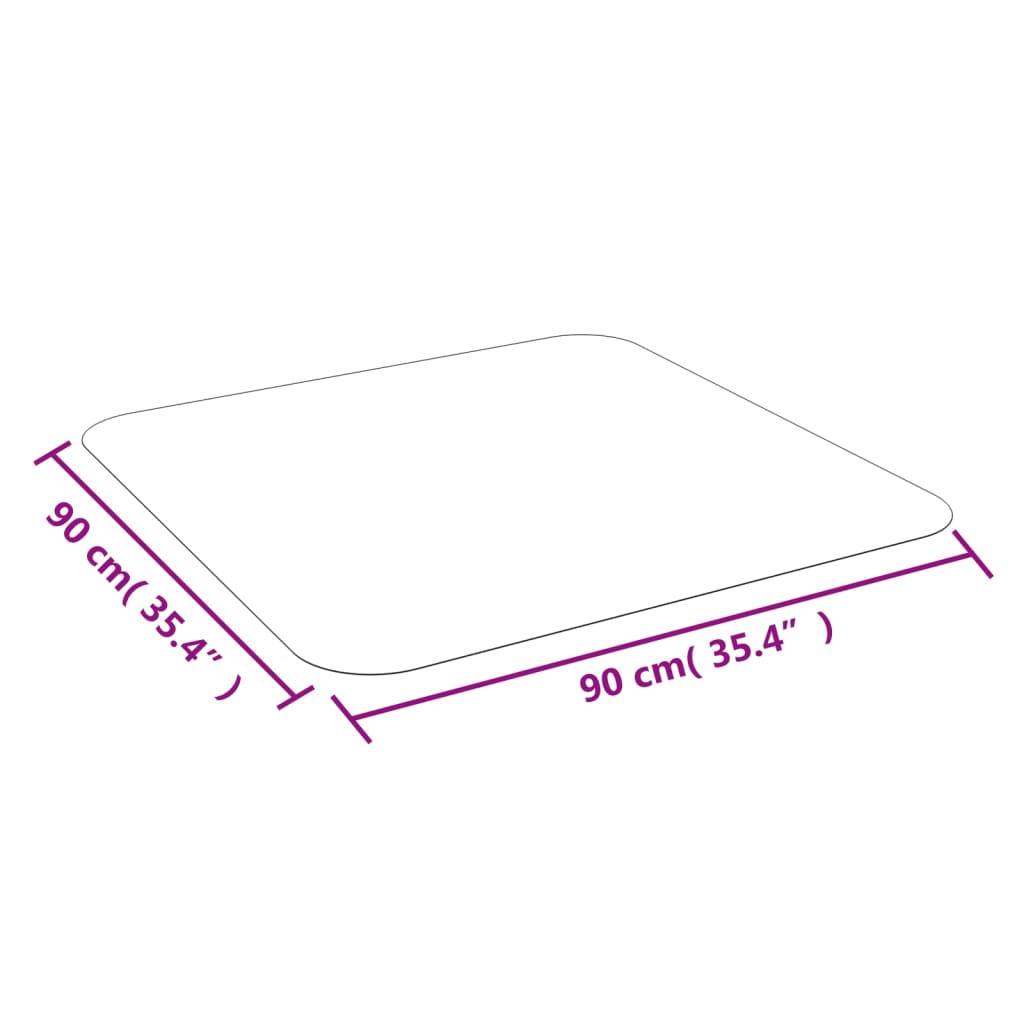 Vloermat Voor Laminaat Of Tapijt 90 x 90 cm