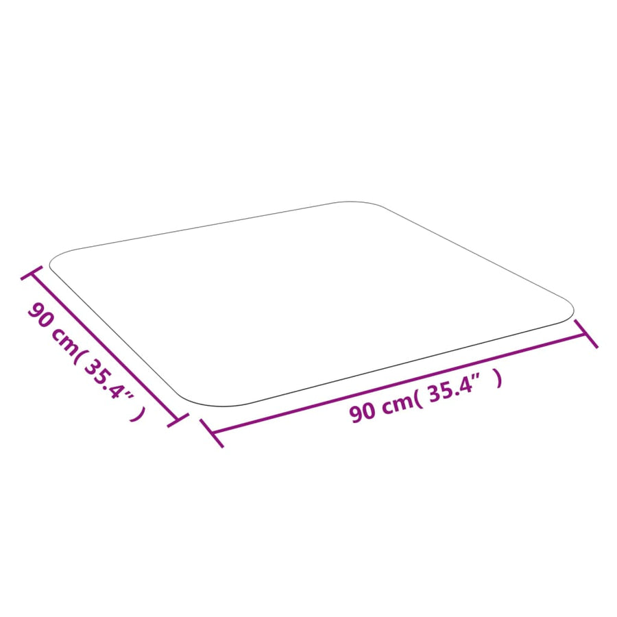 Vloermat Voor Laminaat Of Tapijt 90 x 90 cm