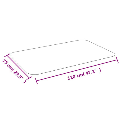 Vloermat Voor Laminaat Of Tapijt 75 x 120 cm