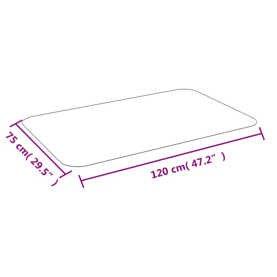 Vloermat Voor Laminaat Of Tapijt 75 x 120 cm