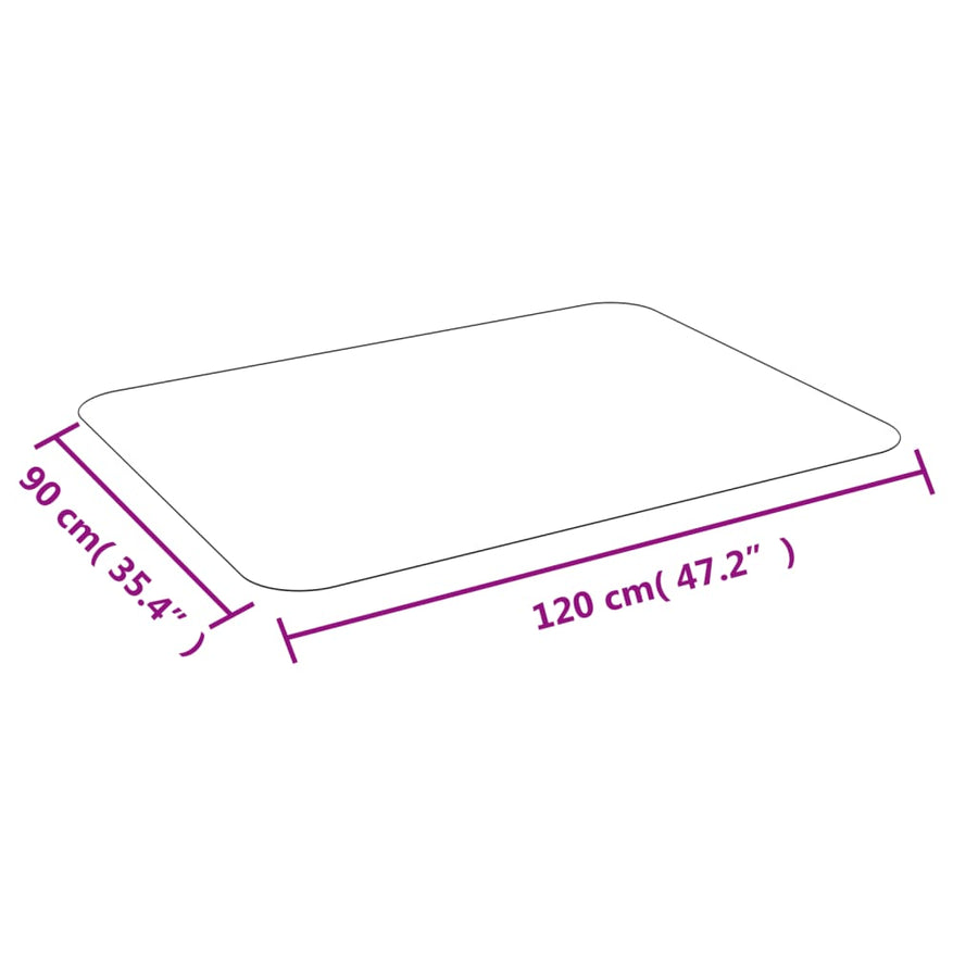 Vloermat Voor Laminaat Of Tapijt 90 x 120 cm