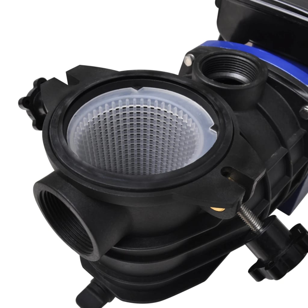 Elektrische Zwembadpomp 500W Blauw 9000 l/h