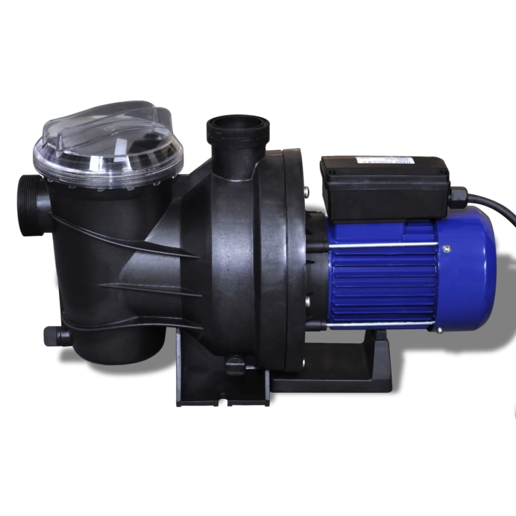 Elektrische Zwembadpomp 200W Blauw 23000 l/h