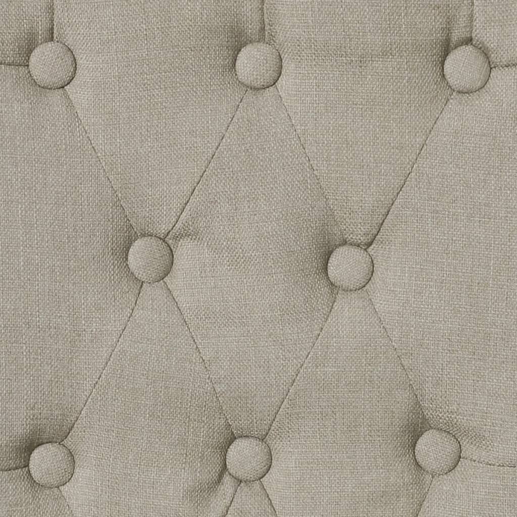 Eetkamerstoelen Stof Camel 6 Beige