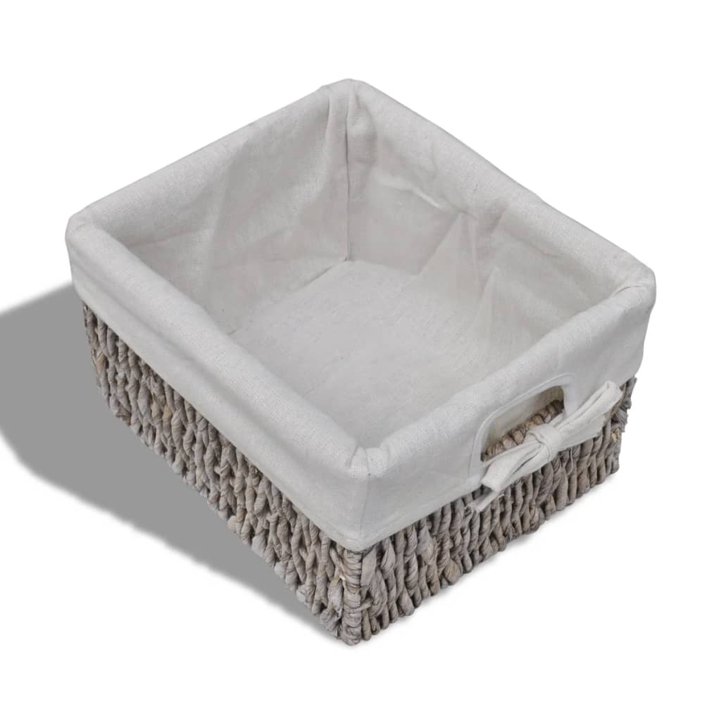 Kast Met Links 3 Weefmanden Hout 60 x 30 x 63 cm Bruin