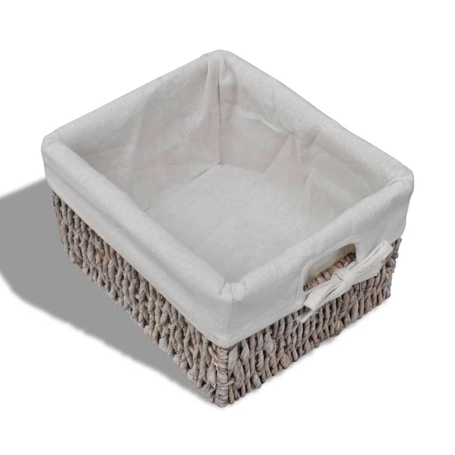 Kast Met Links 3 Weefmanden Hout 60 x 30 x 63 cm Bruin