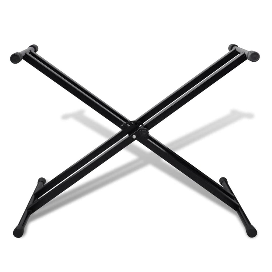 Verstelbare Keyboardstandaard Dubbel X-Frame