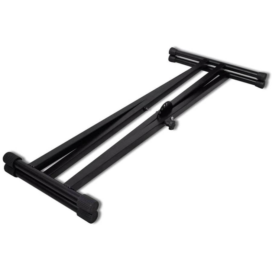 Verstelbare Keyboardstandaard Dubbel X-Frame