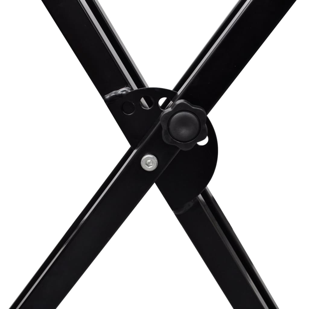 Verstelbare Keyboardstandaard Dubbel X-Frame