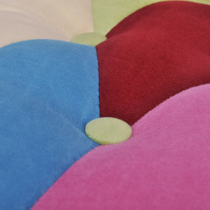 Franse Stoelen Met Patchwork Ontwerp Stof 2