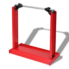 Motorfiets wiel balanceerder 39x20x44 cm staal rood