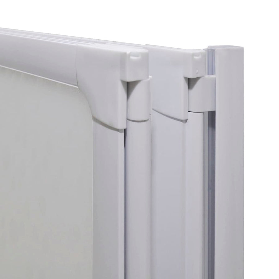 Badscherm 3 Panelen Vouwbaar 141 X 132 Cm