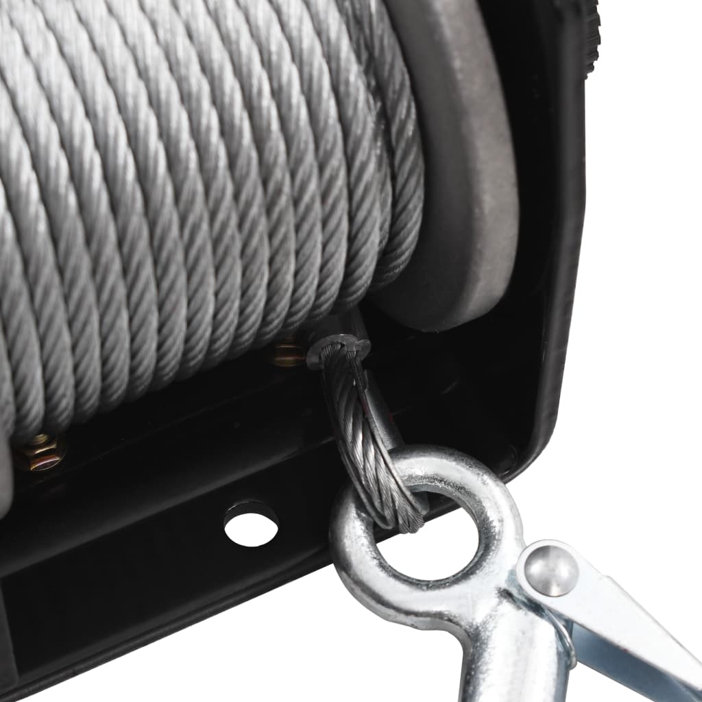 Elektrische Lier 12V 907 Kg Met Afstandsbediening