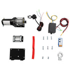 Elektrische lier 12V 1360 kg met montageplaat
