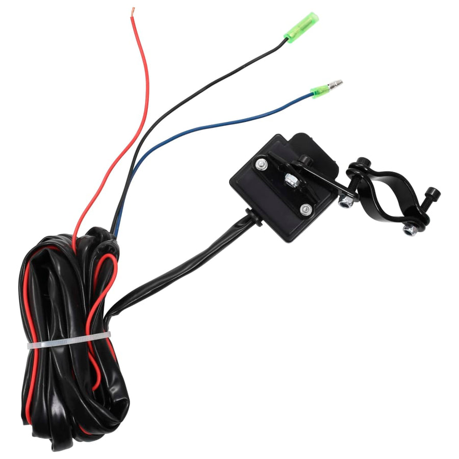 Elektrische Lier 12 V 1360 Kg Met Montageplaat En Rollenvenster