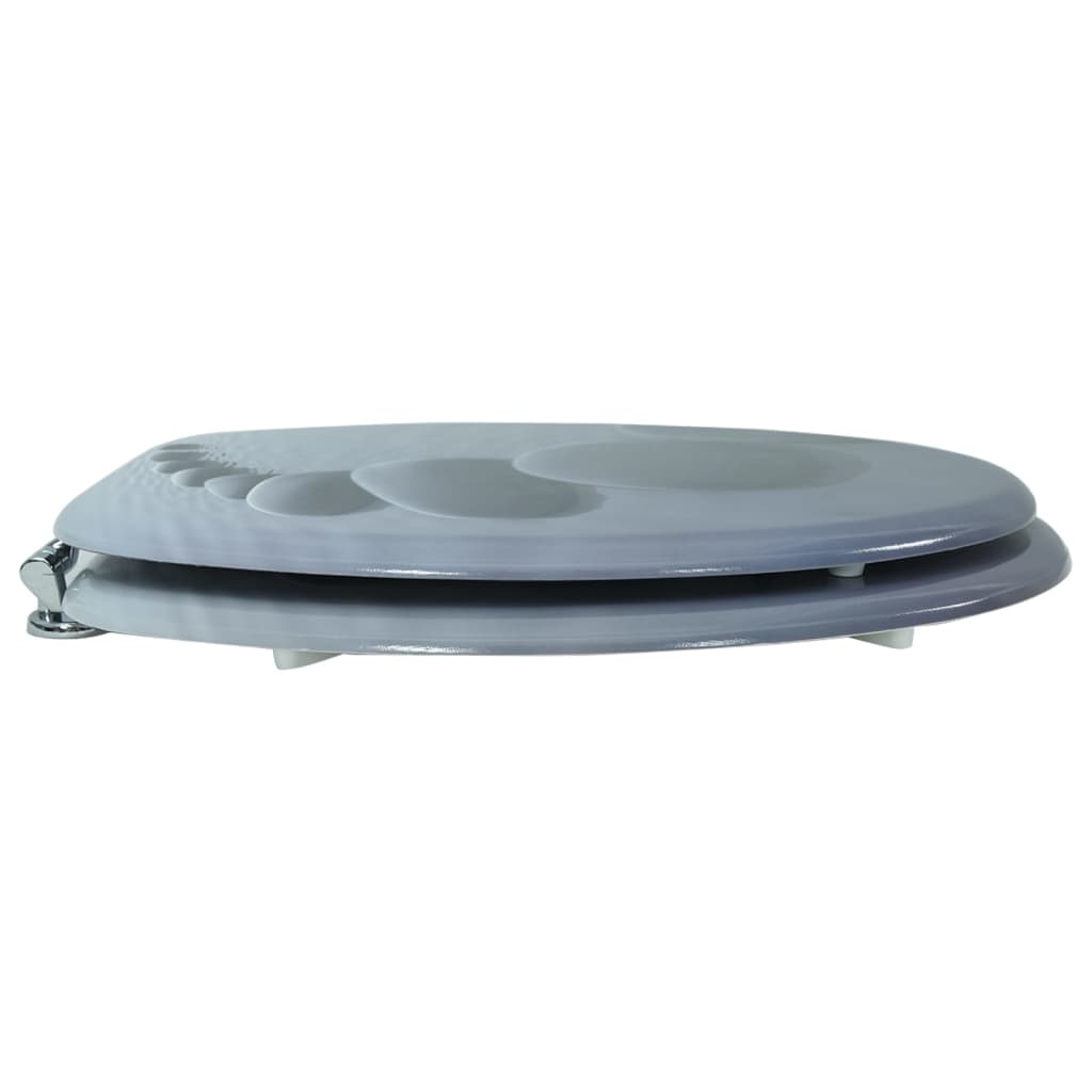 Toiletbril stenen MDF 1 Stenen Nee
