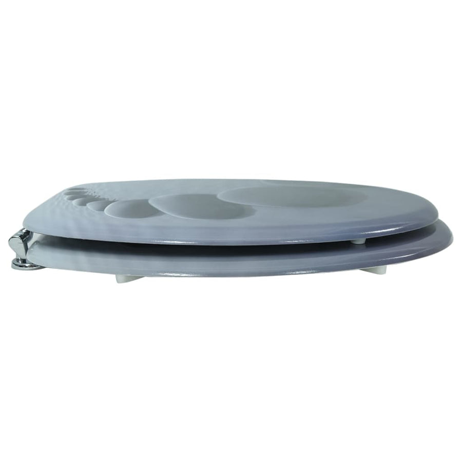 Toiletbril stenen MDF 1 Stenen Nee
