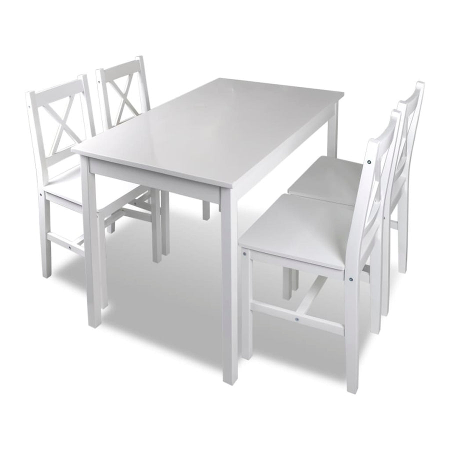 -Delige Eethoek Wit