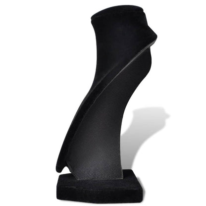 Sieradenhouder Voor Ketting 9X8,5X15 Cm Zwart 4 St