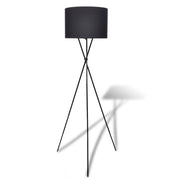 Vloerlamp zwart 38x38x139 cm