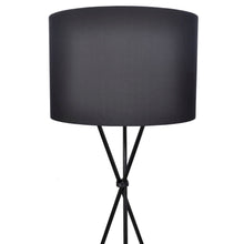 Lampenkap Voor Vloerlamp Met Hoge Standaard Zwart