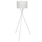 Vloerlamp wit 38x38x139 cm