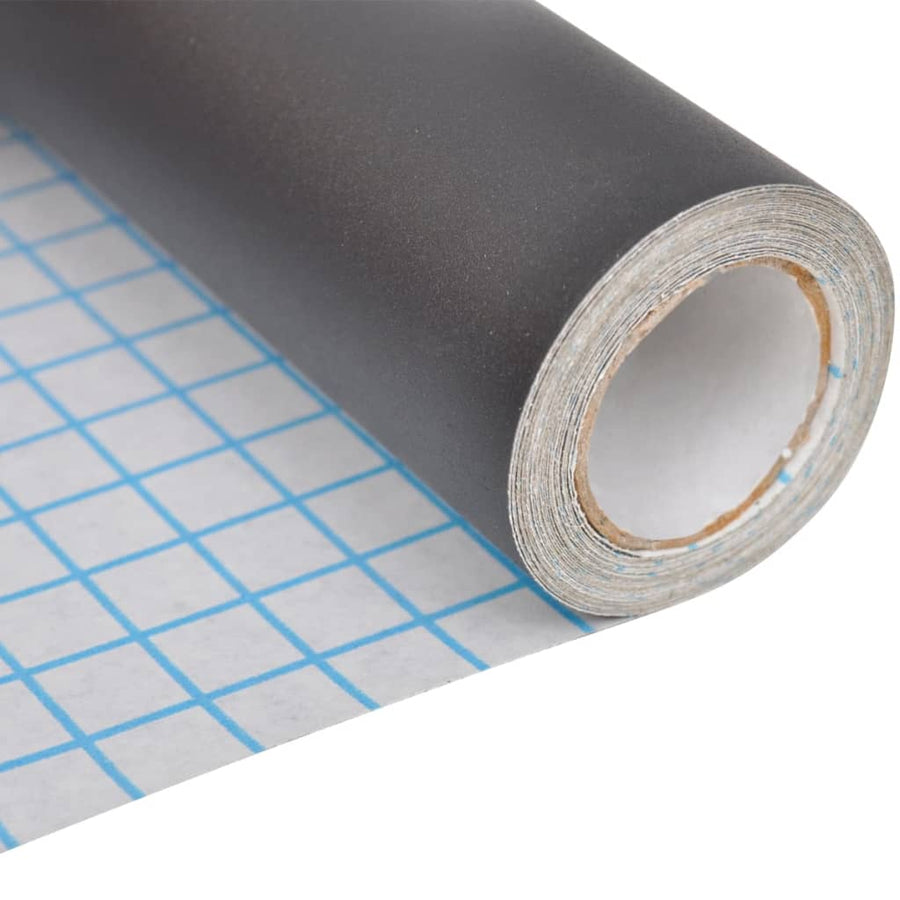Muursticker Krijtbord 2 Rollen Met Krijtjes 0,6X2 M 0.6 x 2 m